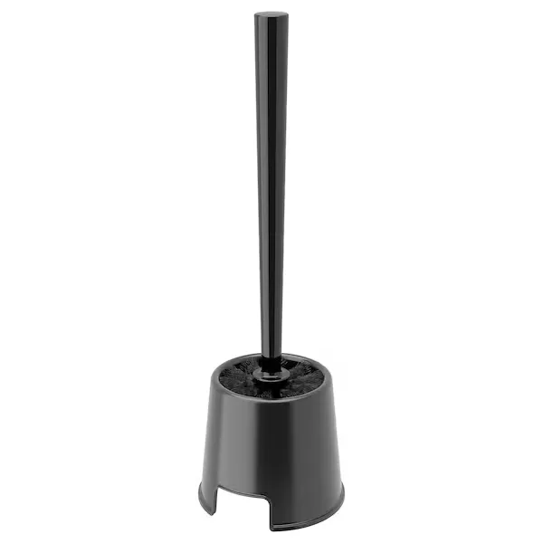 BOLMEN Toilet Brushes with Holders, Black, 36.5 cm