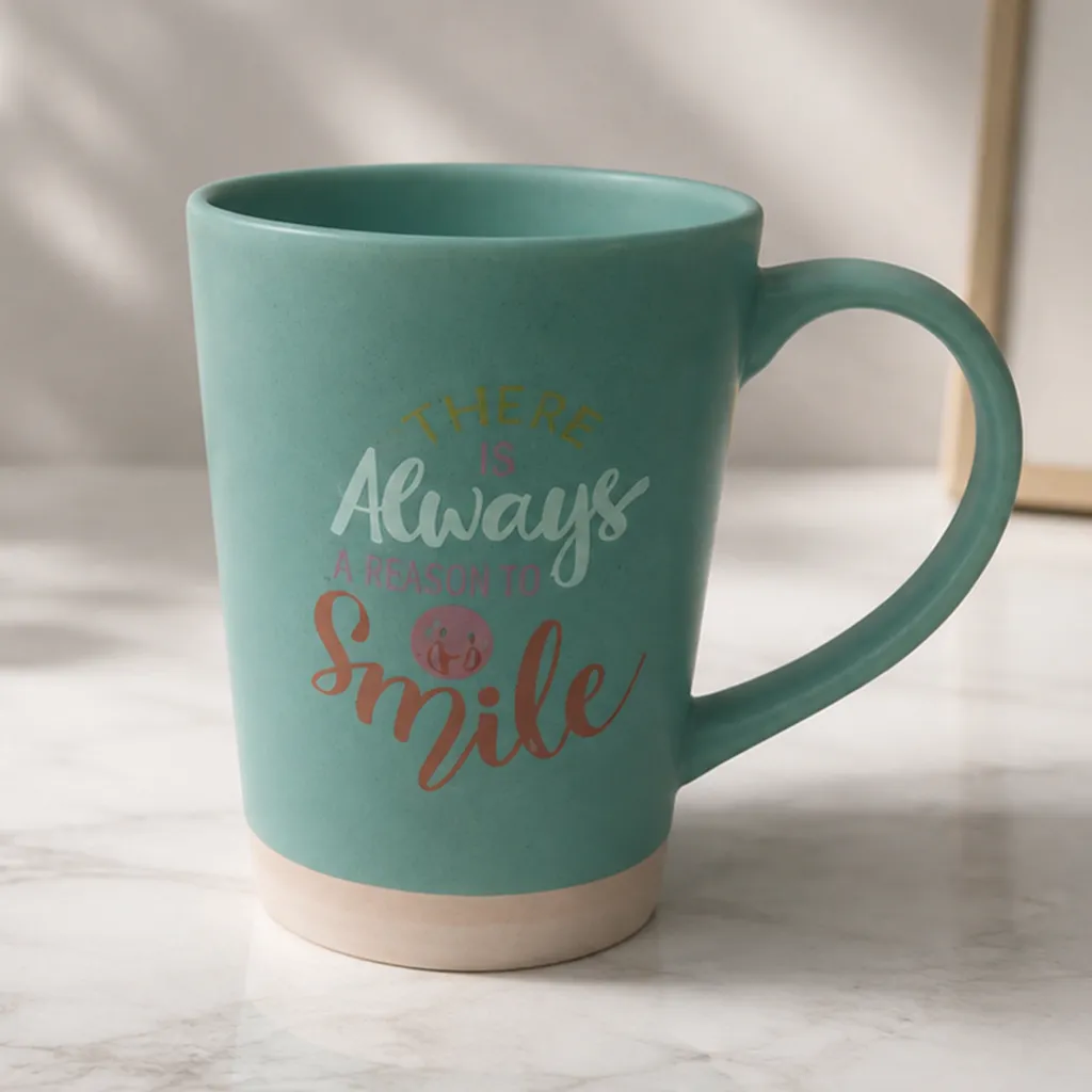 Inspirational “Always a Reason to Smile” Mug 2