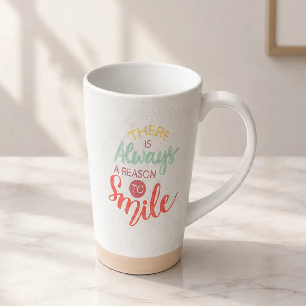 Inspirational “Always a Reason to Smile” Mug 4