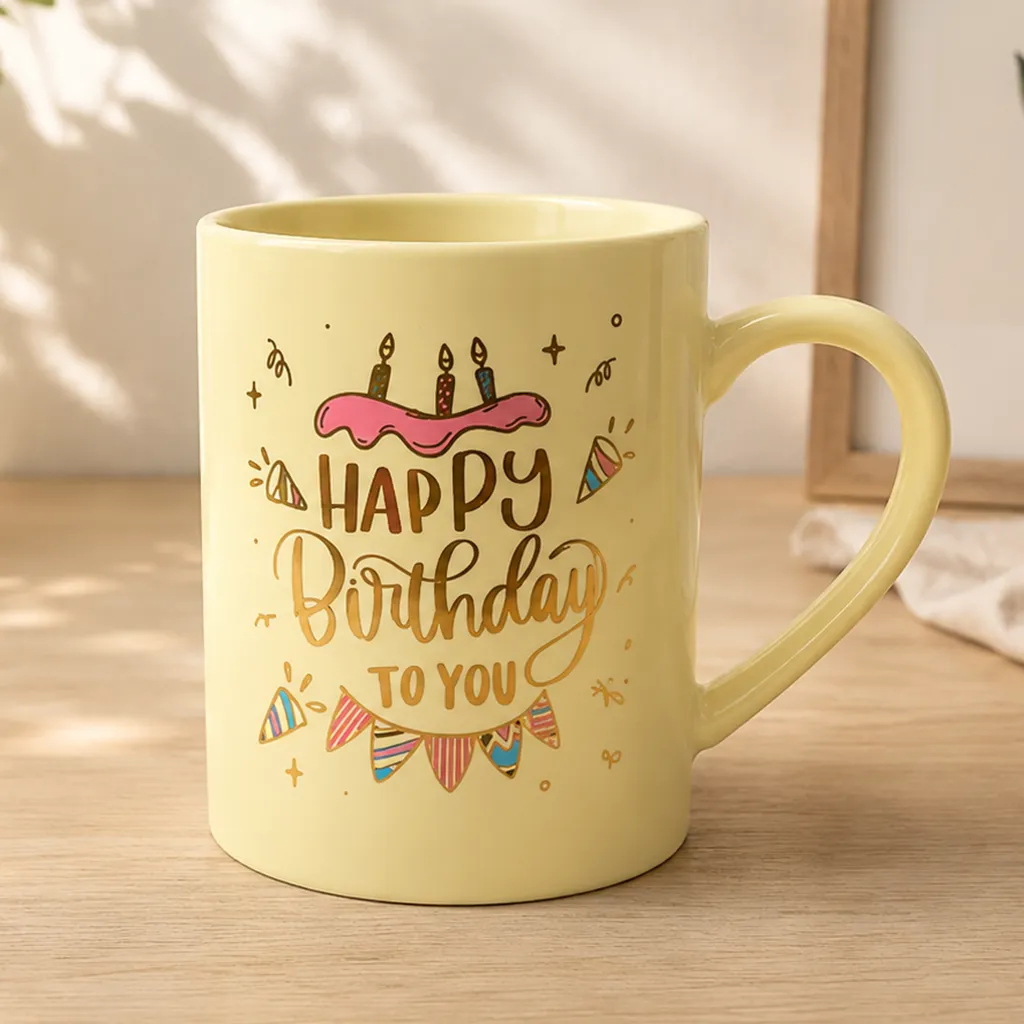 Pastel Birthday Celebration Mug 4